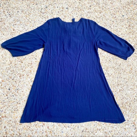 Umgee Boho Peasant Embroidered V-Neck Casual Dress Size M - Picture 8 of 8